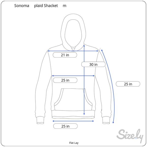 Vintage 90's Y2K Sonoma Red Black Plaid Hooded Shacket Jacket Zip Fully Lined - Picture 7 of 7